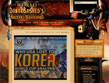 Tablet Screenshot of donorbashed.com
